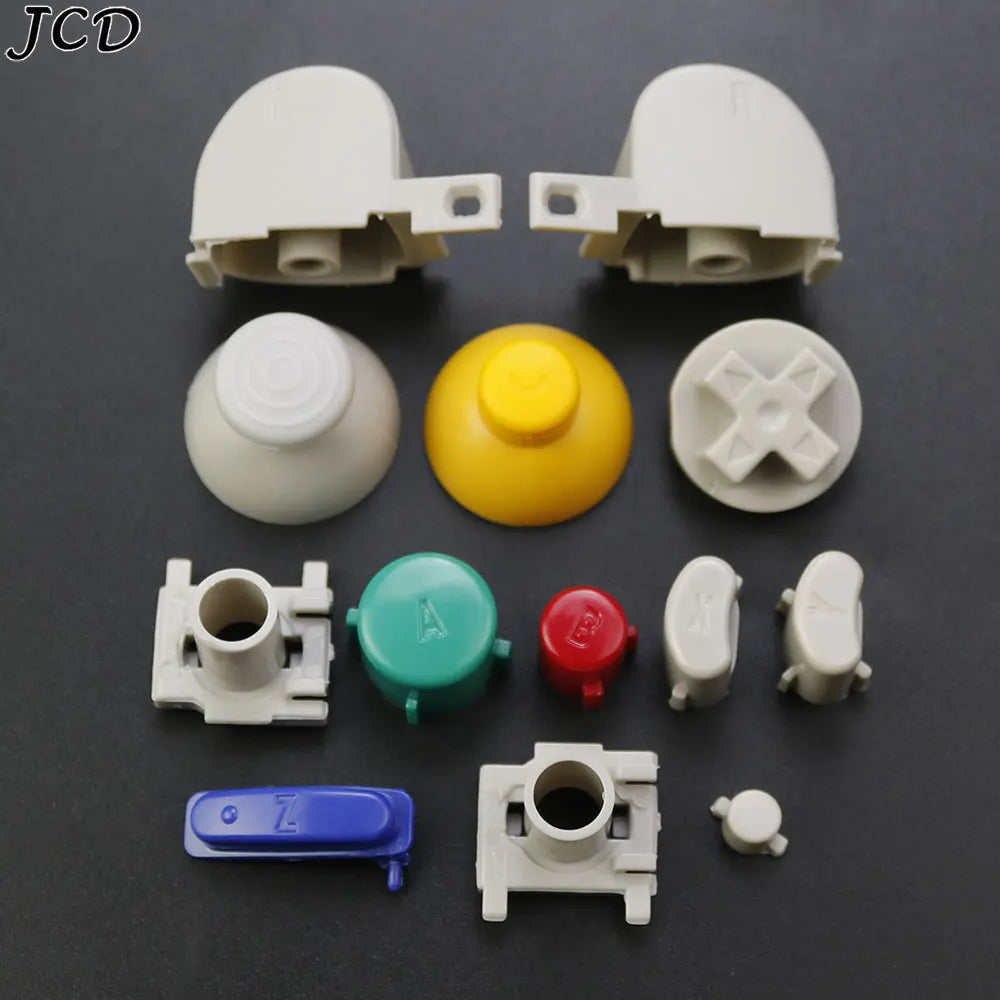 JCD Full Set L R ABXY Z Keypads Buttons for Nintend GameCube