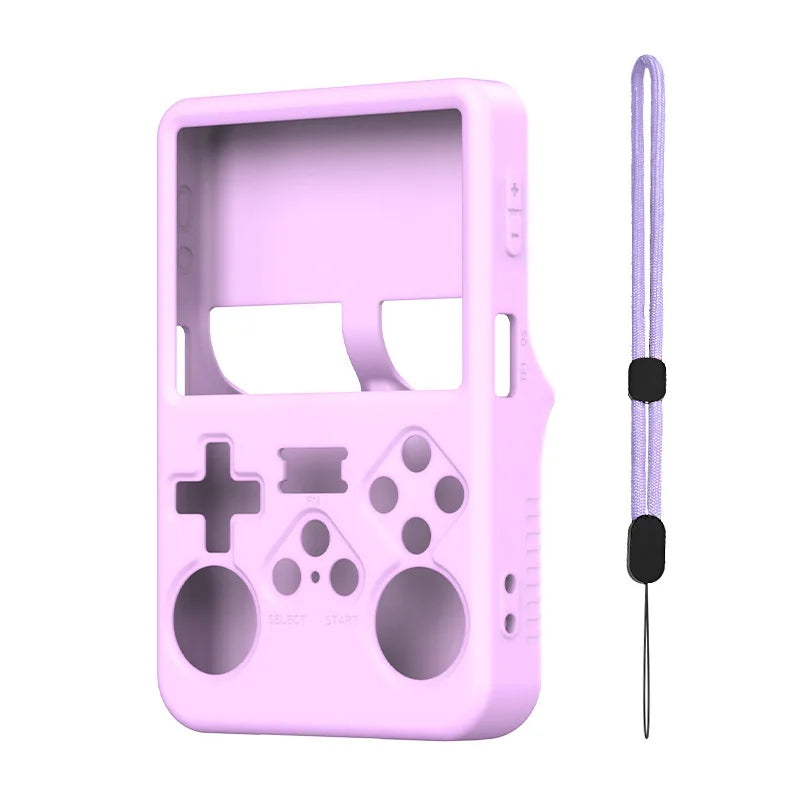 R36S Silicone Case Handheld Game Console Silicone Protective Cover Anti-Scratch Storage Box Soft Shell For R36S Game Accessories