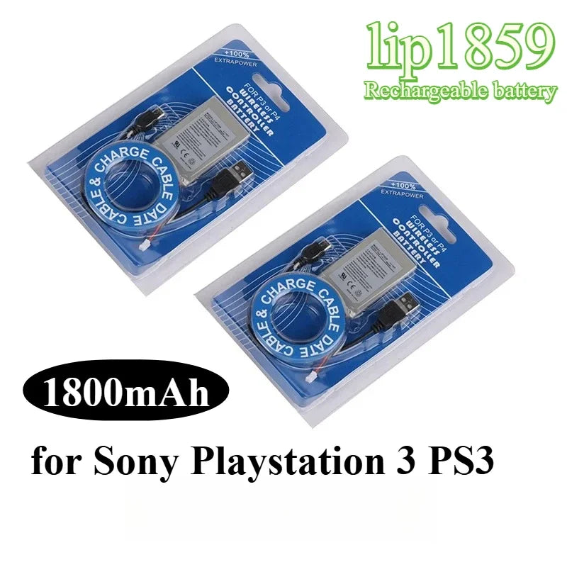 LIP1859 PS3 Replacement Battery 1800mAh 3.7V Rechargeable Li