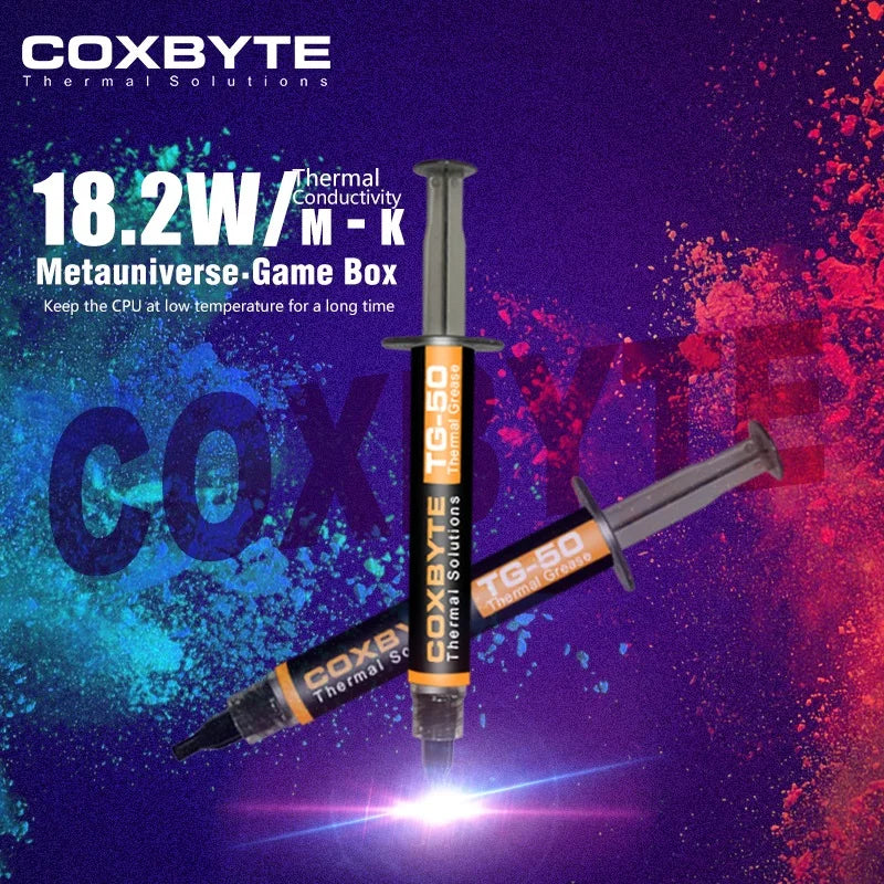 18.2W/mK Coxbyte TG-50 Thermal Putty Conductive Silicone Gre