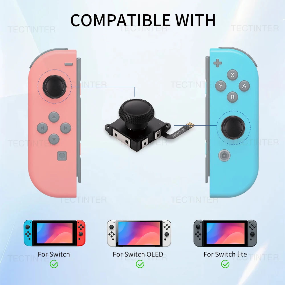 Hall Effect Joystick for Nintendo Switch/Lite/OLED Controlle