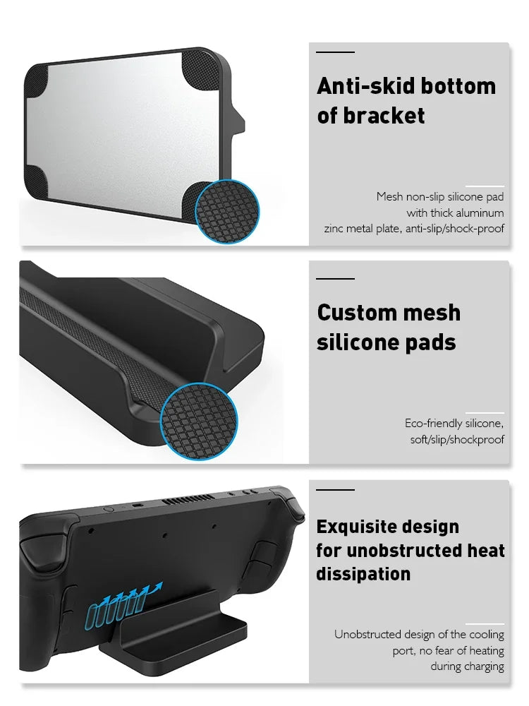 Portable Storage Bag + Crystal Shell + Tempered Glass + Dock