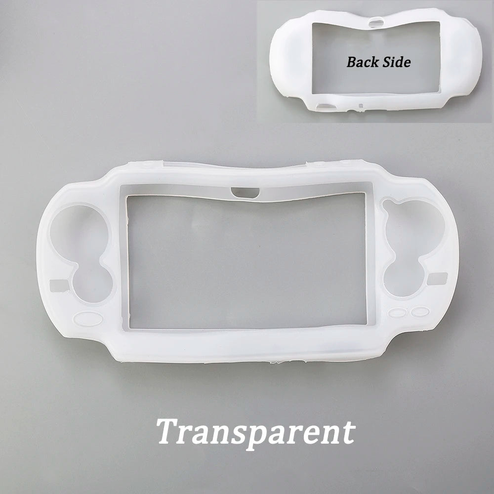 1Pc Silicone Soft Protective Cover Shell For PSV 1000 Console For PSVita 1000 Protector Skin Case Cover Replacement Accessories