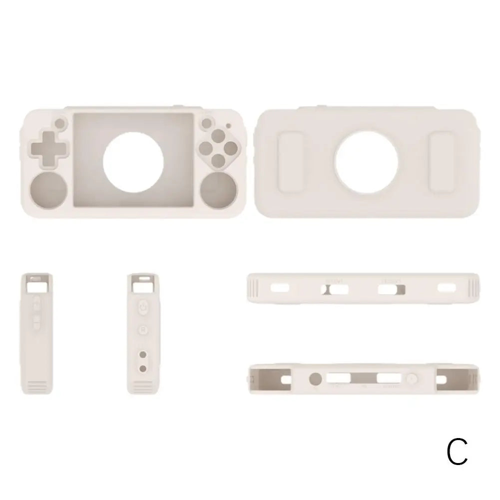 For ANBERNIC RG35XX H Silicone Protective Case Handheld Game Console Protective Shell Anti Drop Soft Shell Accessories