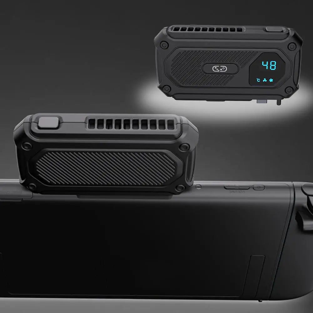 For Switch2 Host Cooling Fan With Digital Display Heat Dissi