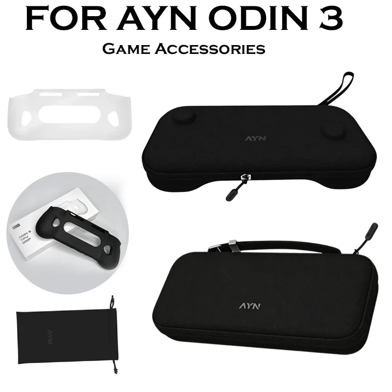 For AYN Odin 3 TPU Grip Shell Original BAG Odin3 Game Consol