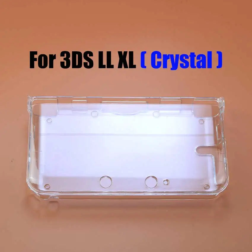 Plastic Crystal Hard Shell & TPU Silicone Sleeve For 2DS 3DS 3DSLL 3DSXL New 2DS 3DS LL XL Game Console Soft Protective Case