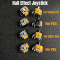 2PCS Hall Effect Joystick Replacement 3D Analog Stick Sensor