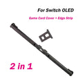 Brand New Game Card Cover Game Card Slot Tray for NS OLED Game Console Replacement Parts for Switch OLED Shell Edge Strip