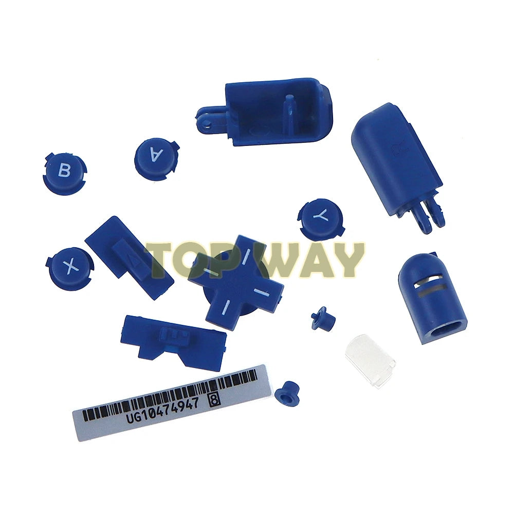 1set Replacement ABXY L R D Pad Cross Button Full Button Set For Nintend DS Lite For NDSL Console Buttons Kit
