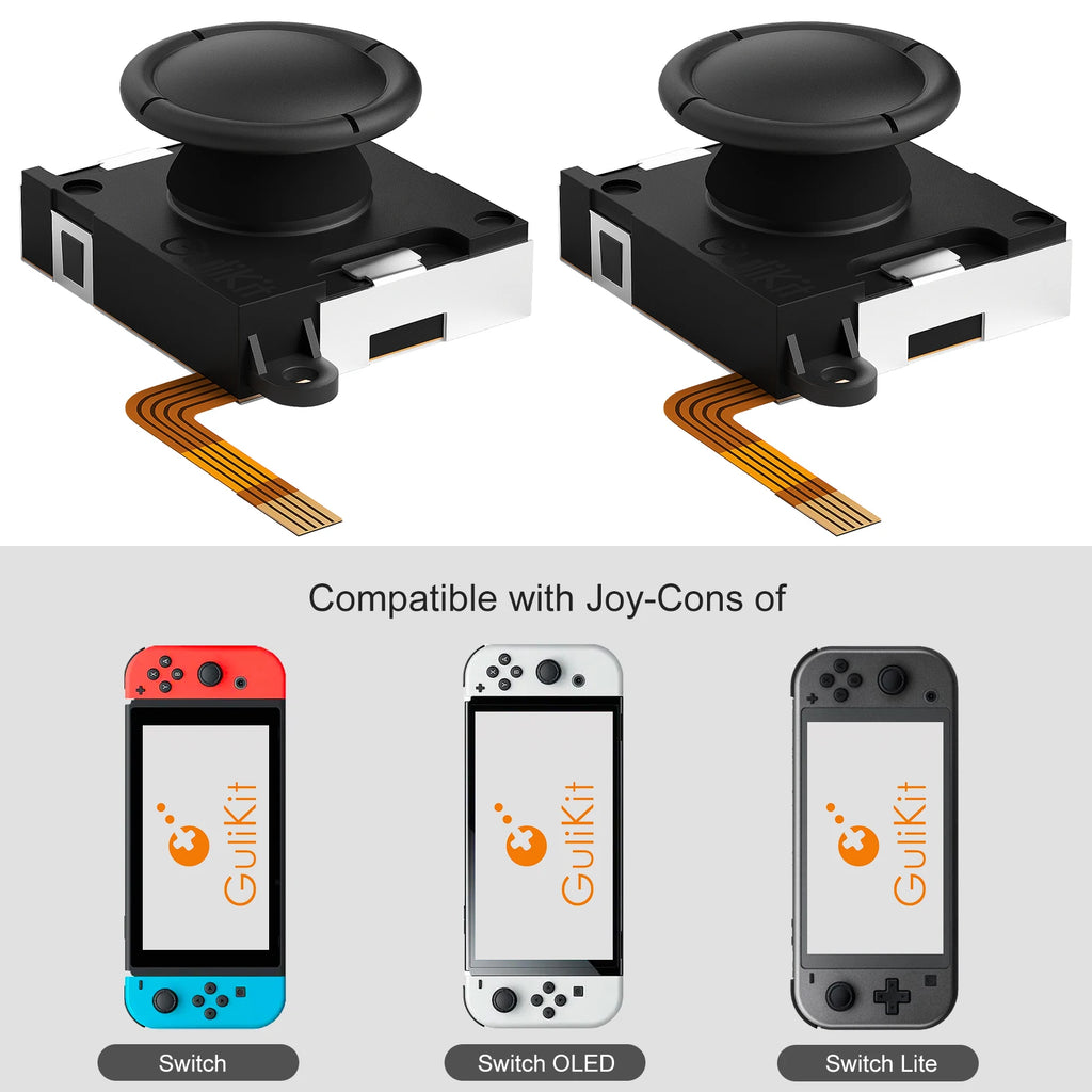 GuliKit TMR Sensing Joystick for JoyCon Replacement No Drift