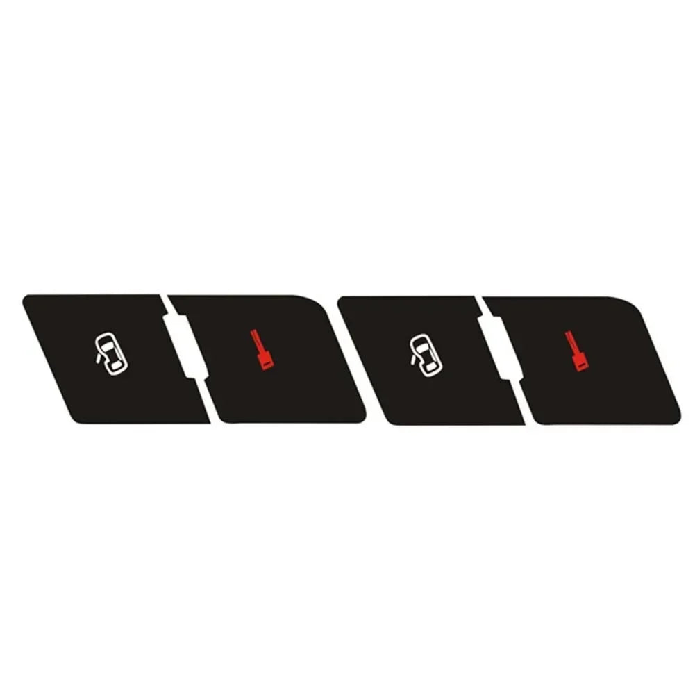 1pcs Set Button Repair Decal Sticker Door Lock Window Air Co