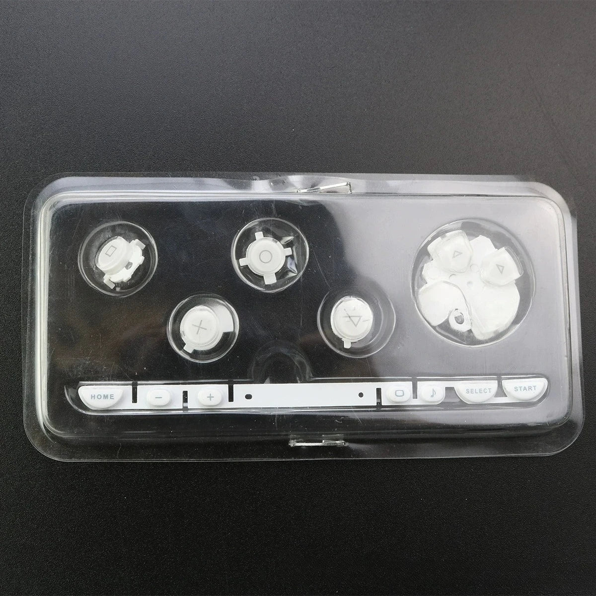 1 Set Left Right ABXY Select Start Home Button Kit D PAD Volume Key Replacement for PSP1000 Game Console Repair Parts