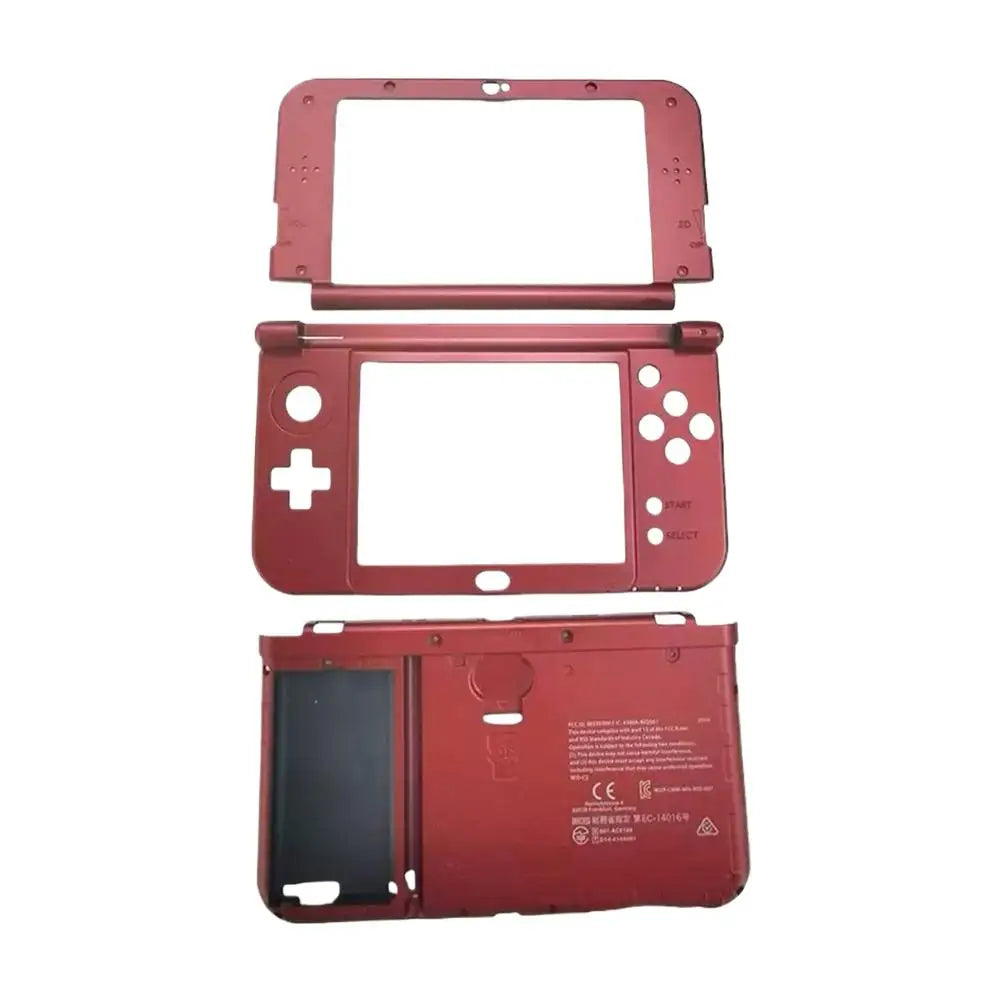for Nintendo NEW 3DS XL Console Replacement Middle Housing Shell Battery Cover Case Screen Frame Lens Plastic Frame Replacement
