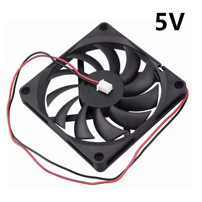 8010 5V 12V 24V Cooling Fan Brushless Cooler for Reprap3D Printer Parts DC Cooler 80 x 80 x 10mm Plastic Fan