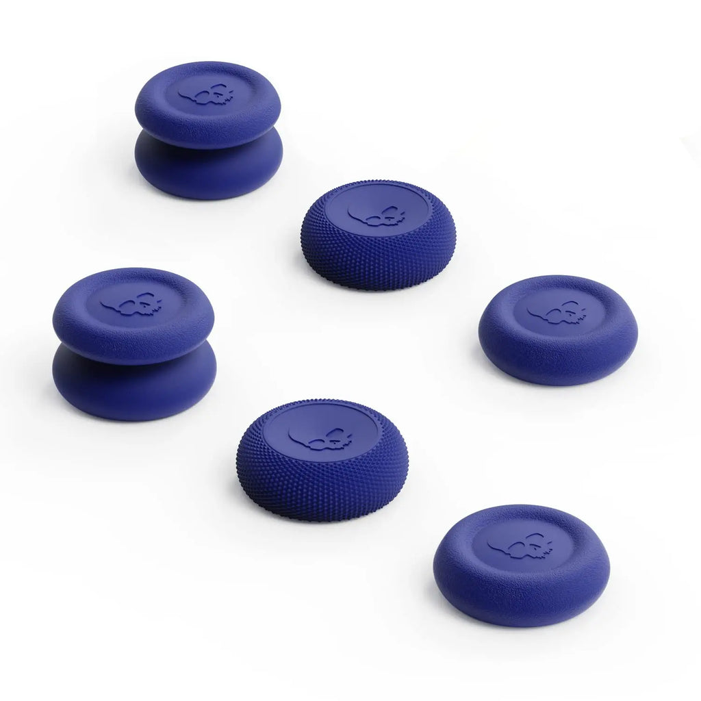 Skull & Co. Skin CQC and FPS Thumb Grip Set Joystick Cap Analog Stick Cap for Switch Lite Joystick - Lite Grey