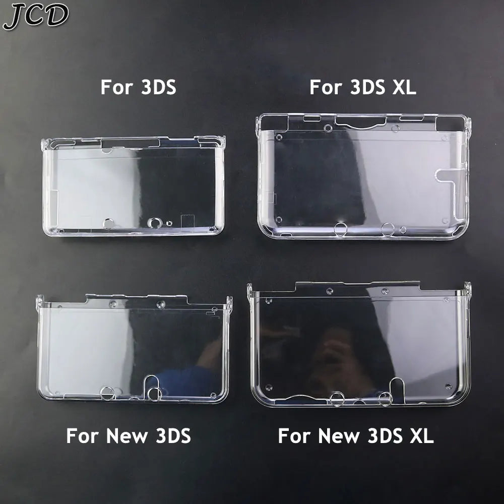 JCD In Bulk Plastic Clear Crystal Protective Hard Shell Skin