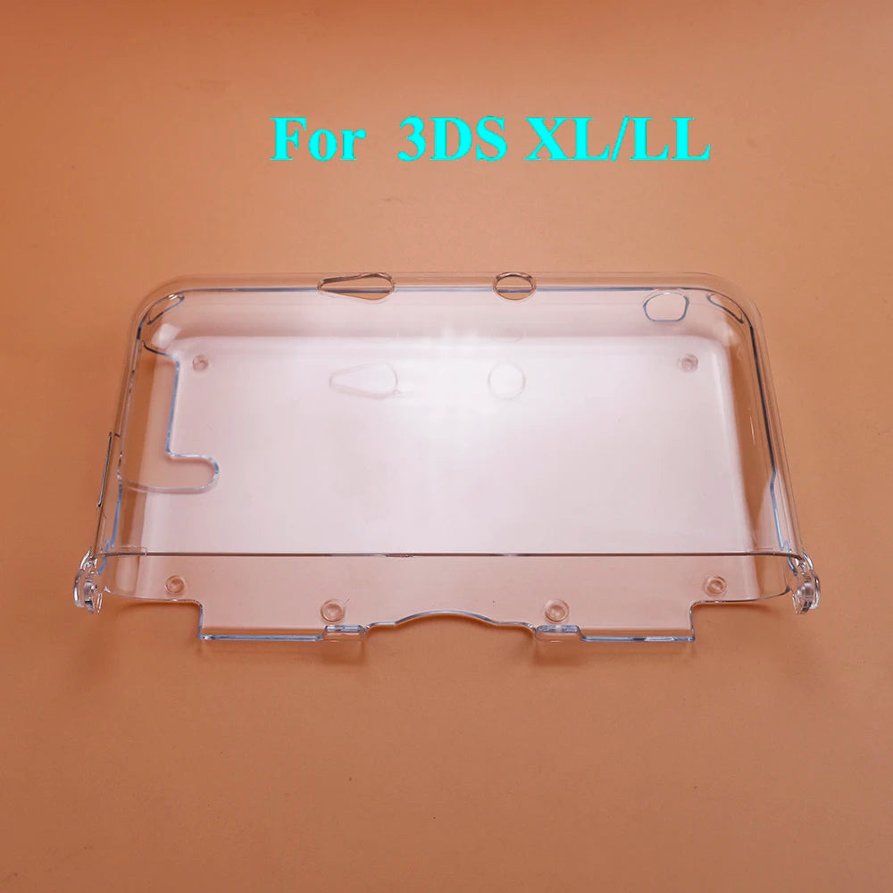 1pc Plastic Clear Crystal Hard Shell Case Cover For 3DS New 