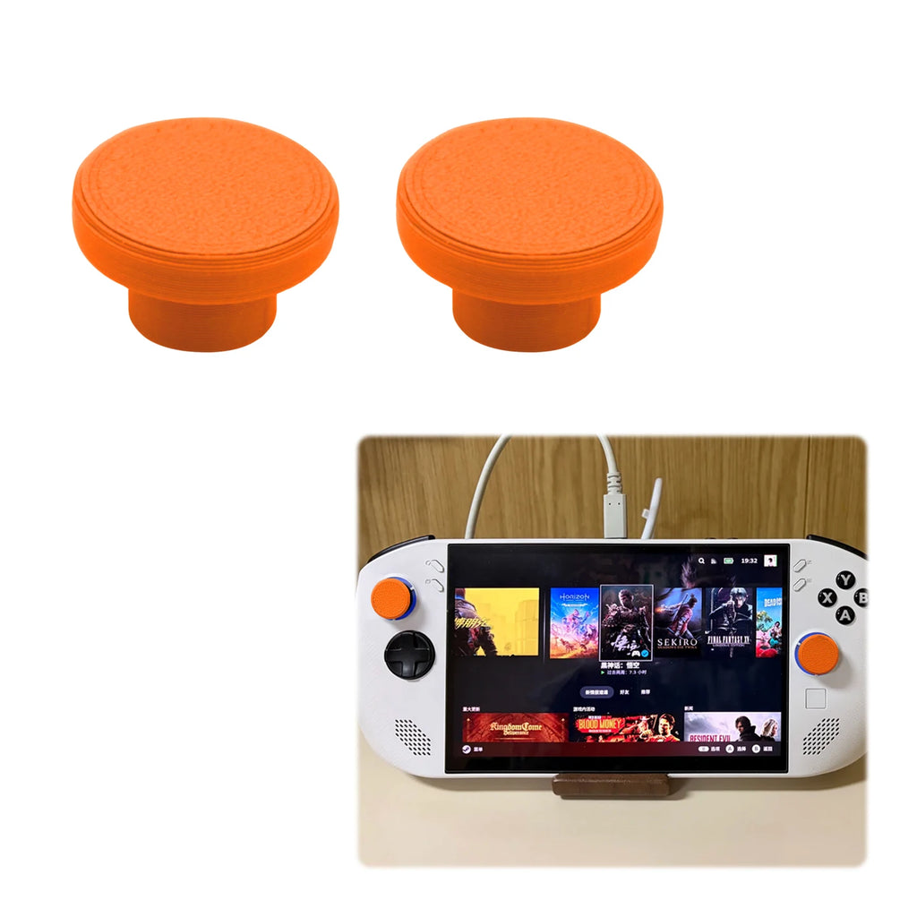 2Pcs Analog Thumb Stick Grip Cap For Legion Go S Controller Gamepad Rocker Caps Thumbstick Accessories