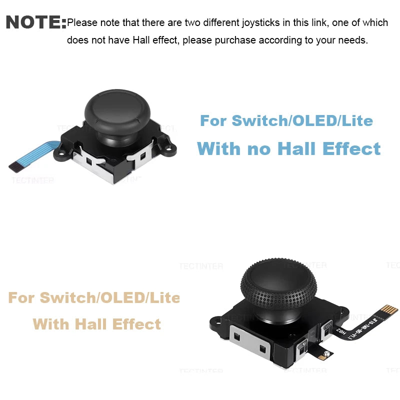Hall Effect Replacement Joystick for Nintendo Switch/Lite/OL