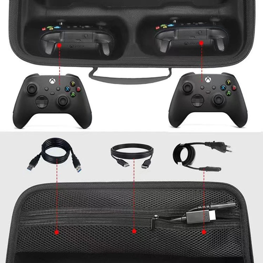 For X Box Xbox Series X S Bag Game Console Gamepad Controlle