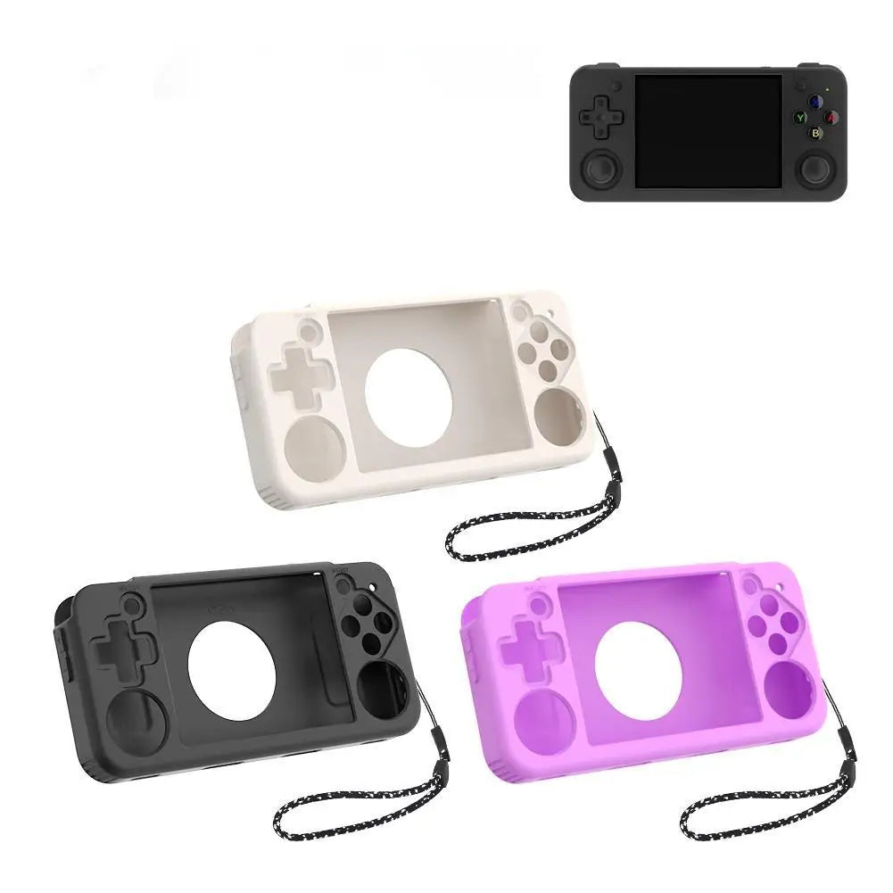 For ANBERNIC RG35XX H Silicone Protective Case Handheld Game
