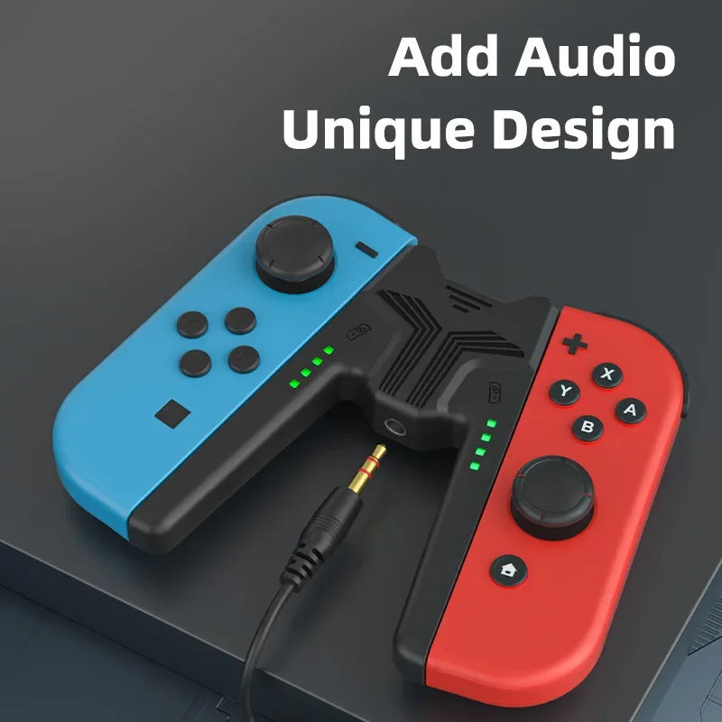 Aolion Charging Grip Bracket for Switch 2/1 Joycon Handle Ga