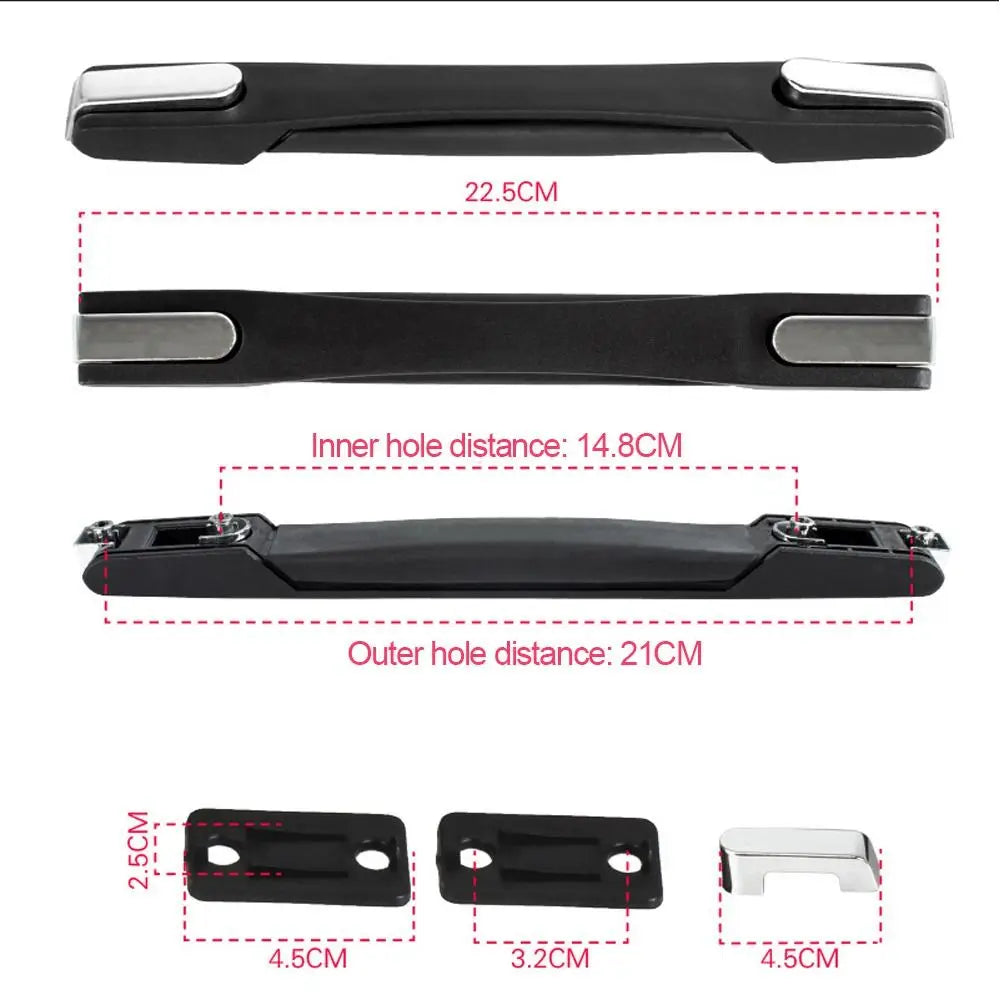 New Universal Plastic Suitcase Handle Replacement Luggage Ca