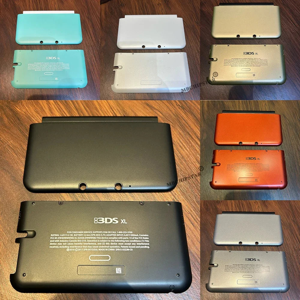 High Quality Gaming Accessory For 3DS XL LL Top Buttom Cover