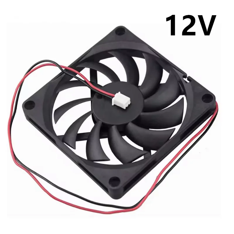 8010 5V 12V 24V Cooling Fan Brushless Cooler for Reprap3D Printer Parts DC Cooler 80 x 80 x 10mm Plastic Fan