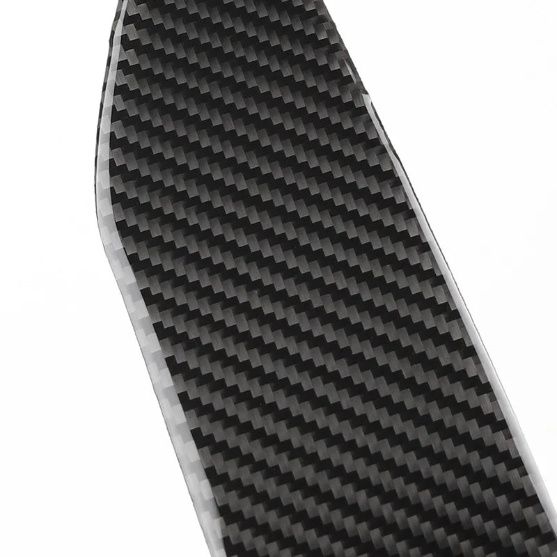 Carbon Fiber Car Center Console Gear Shifter Multimedia Butt