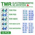 10-Pack TMR Electromagnetic Hall Effect Joystick Replacement