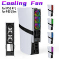 Cooling Fan For PS5 Pro/PS5 Slim External Fan Cooler Quiet C