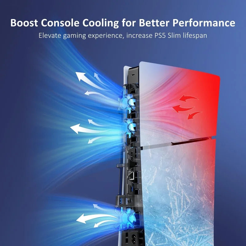 Cooling Fan For Play Station Playstation PS 5 PS5 Slim Game 