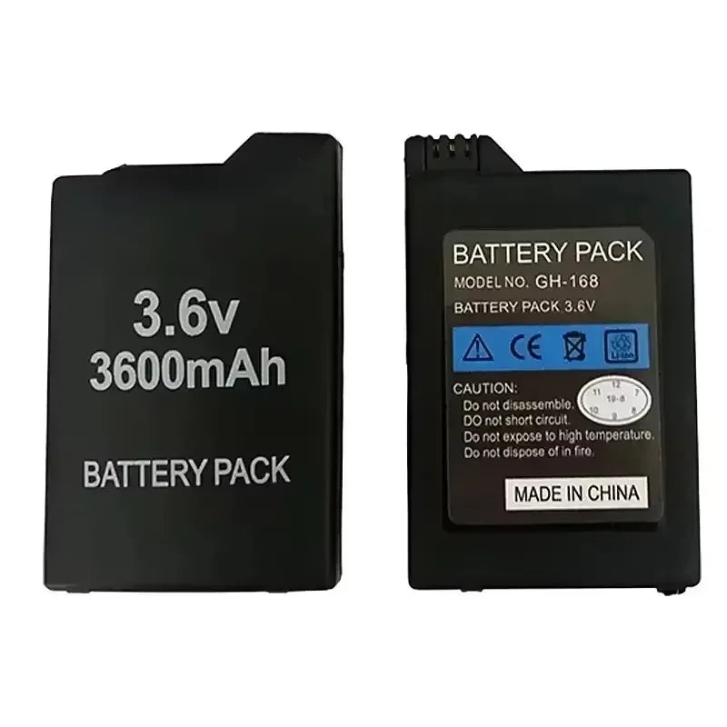 3.6V 3600mAh Gamepad Lithium Rechargeable Battery for PSP100