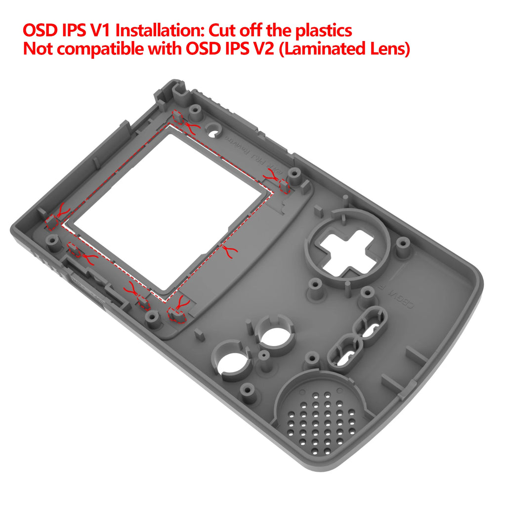 eXtremeRate IPS Ready Upgraded Replacement Shell Full Housin