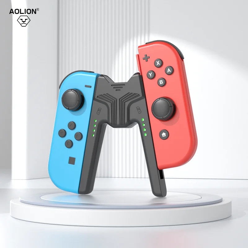 Aolion Portable Charging Grip Bracket For Nintendo Switch/OL