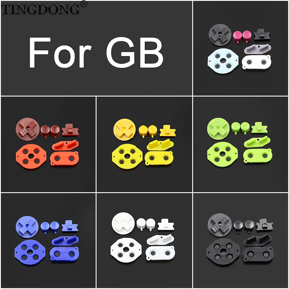 1Set GB Multi Color Replacement Button Kit for GB DMG Classi