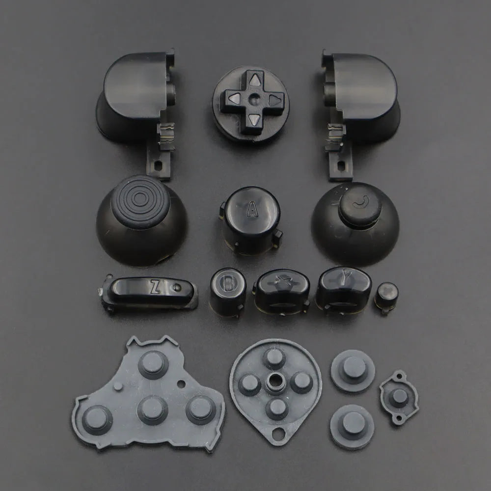 1Set Button For GameCube NGC Gamepad Power ON OFF Key A B X 