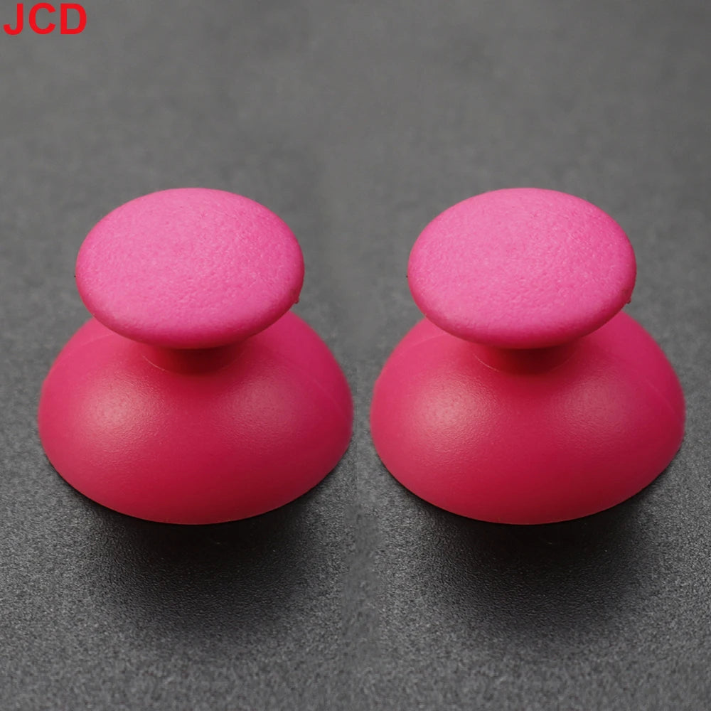 JCD 2pcs For PS3 Game Controller 3D Analog Joystick Stick Module Mushroom Cap Thumb Cover Replace Accessories