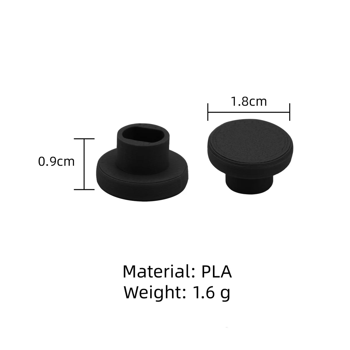 2Pcs Analog Thumb Stick Grip Cap For Legion Go S Controller 