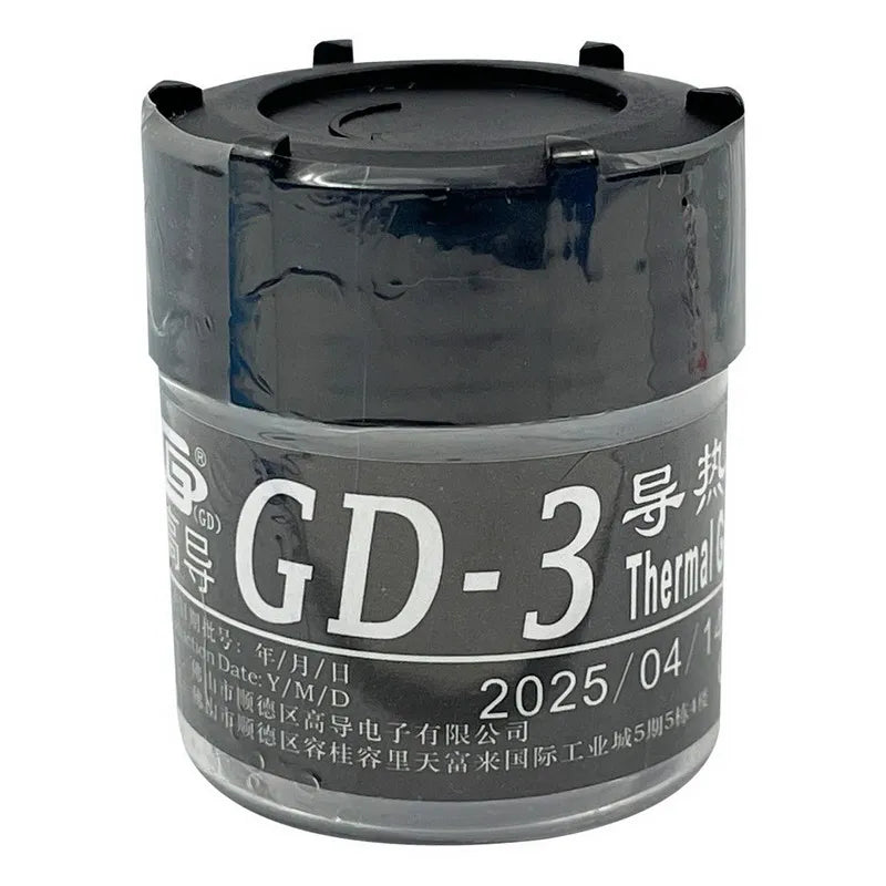 GD-3 Thermal Paste Performance 1/3/7/15/30g Gray 7.5W/m-k Fo