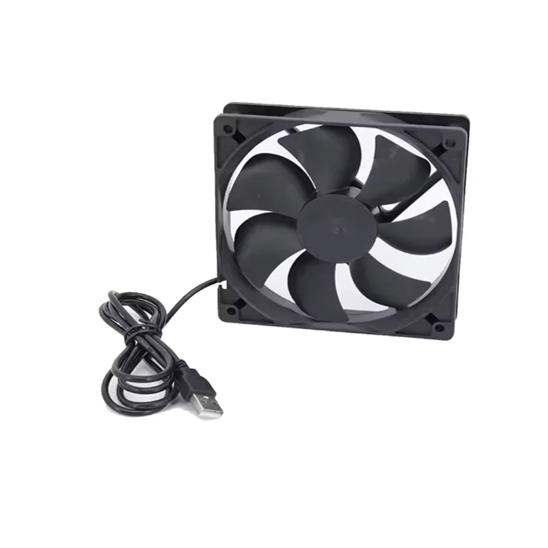 120x120x25mm 80x80x15mm 5V USB Power Cooling Case Fan For Receiver DVR Xbox TV Box Router Computer