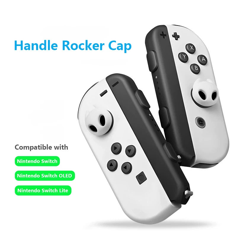 2pcs Silicone Knight Analog Thumb Grip Caps Compatible with 