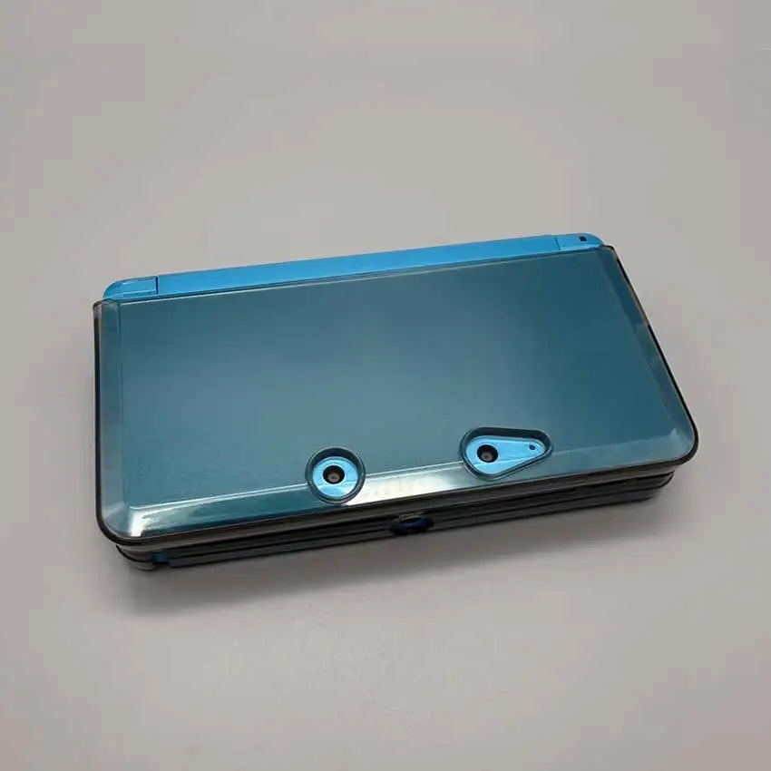 Plastic Crystal Hard Shell & TPU Silicone Sleeve For 2DS 3DS