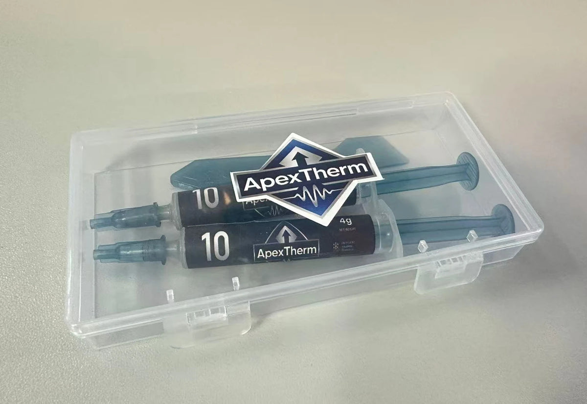 ApexTherm 10W 4g Thermal Paste CPU Processor Thermal Conductive Silicone Grease For GPU CPU Chips