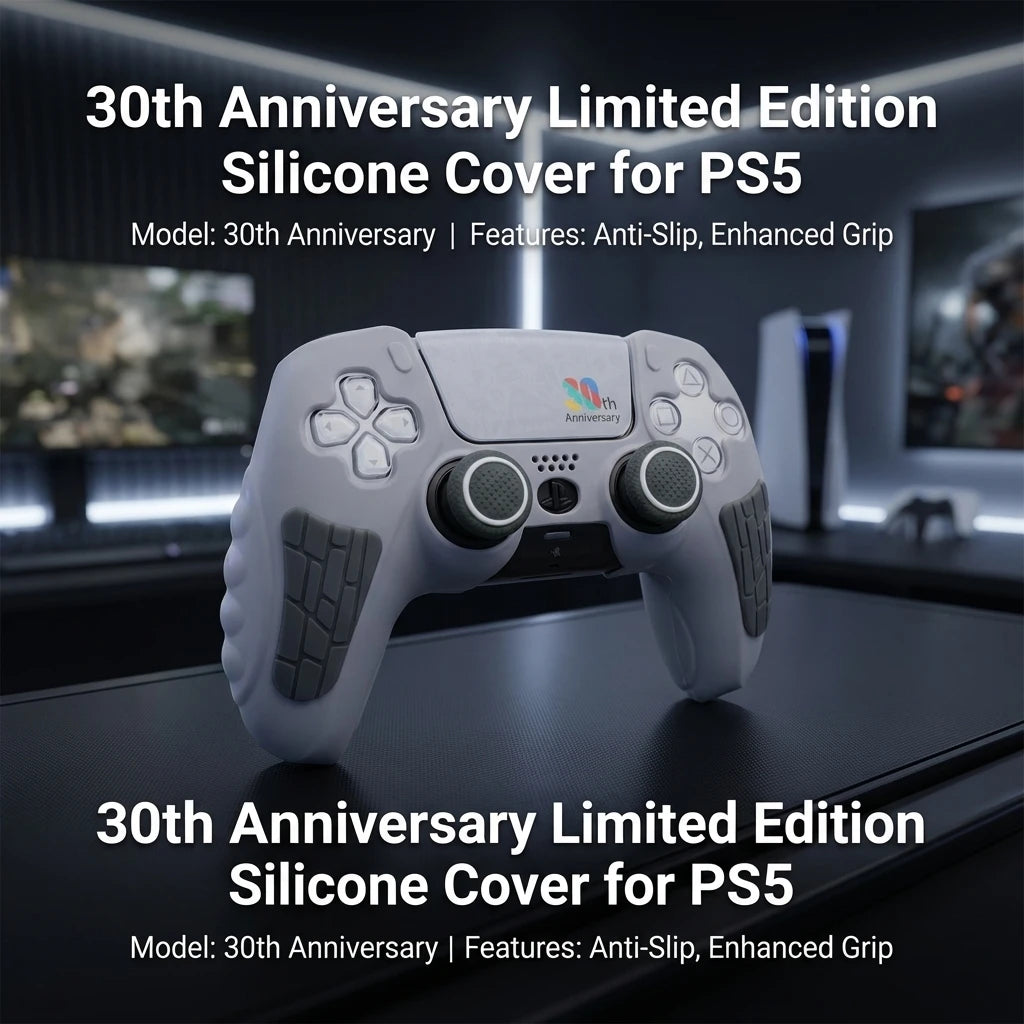 Limited Edition PS5 Controller Silicone Cover 30th Anniversa