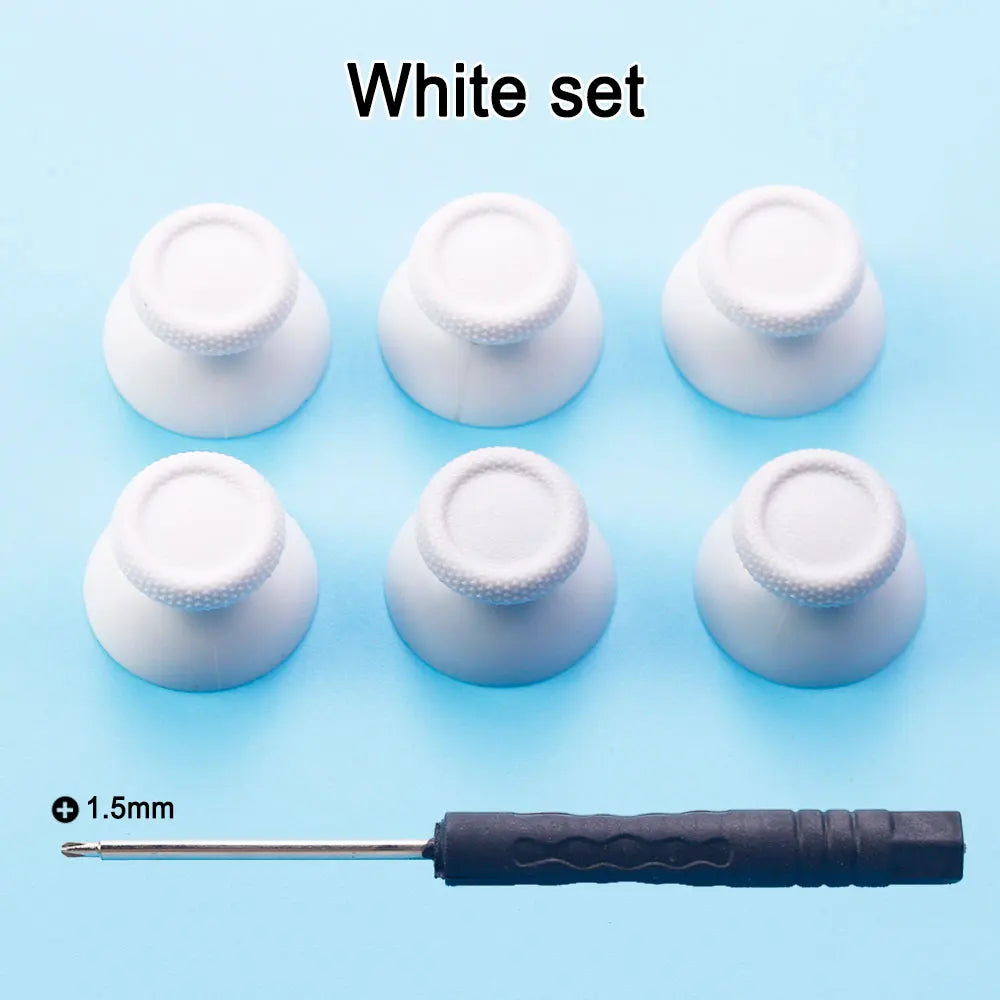 1 Set For PS5 Thumbstick Grip Cap For PlayStation 5 3D Analog Joystick Cover Controller Button Replacement Accessory