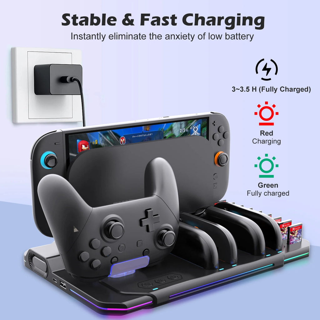 Multi-functional Cooling & Charging Stand SW2139 for Switch 