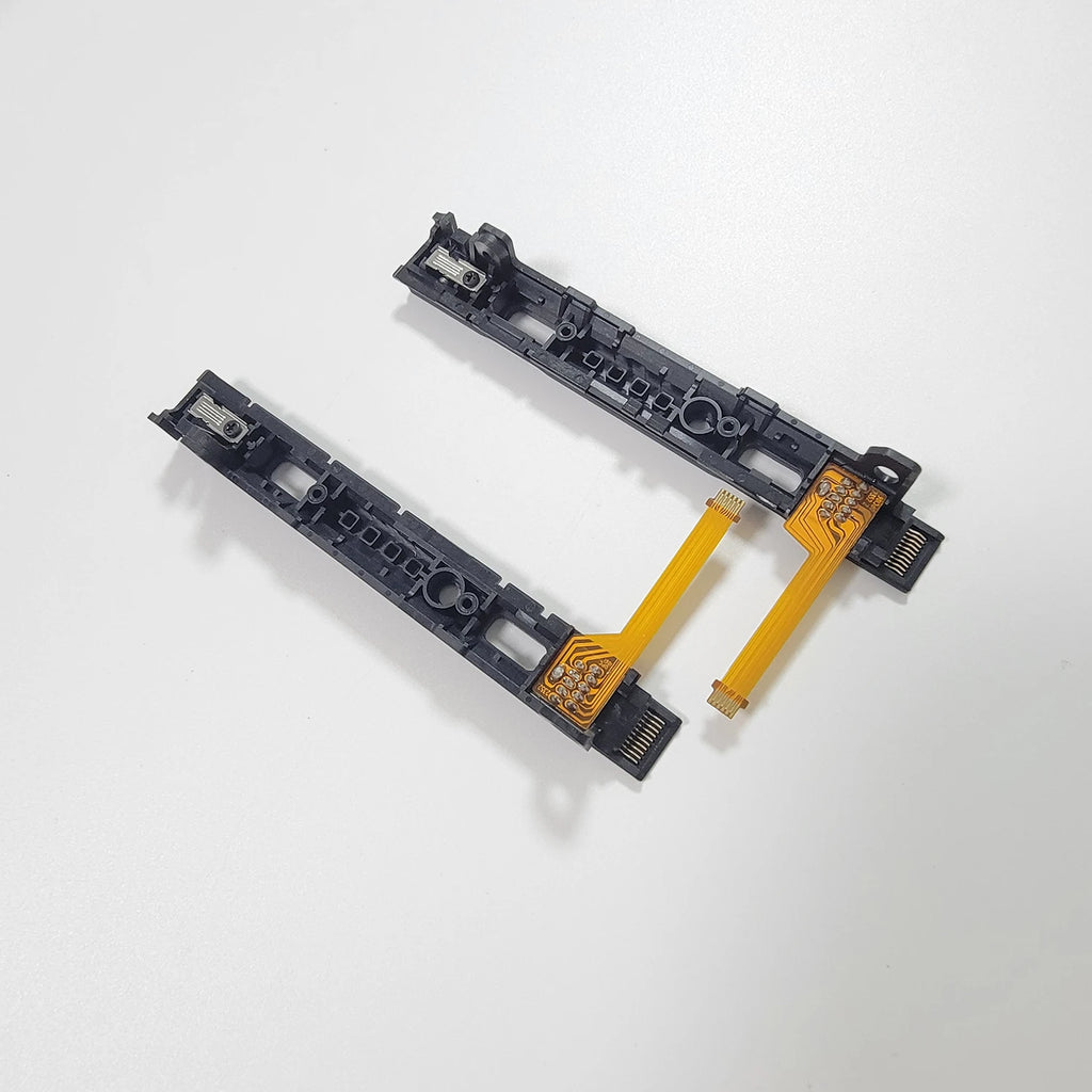 Right and Left Slide Rail with Flex Cable for Switch/OLED Jo